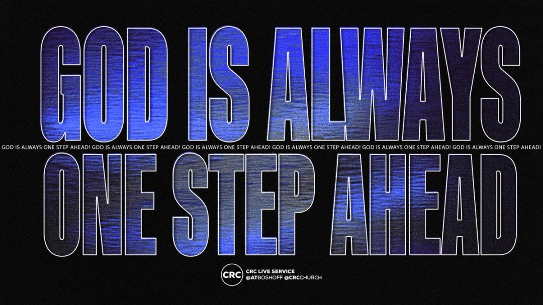 God Is Always One Step Ahead!!!